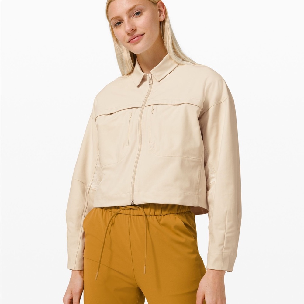 NWT Lululemon Zip Up Shirt Jacket